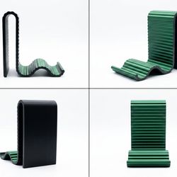 📱 Ribbed 3D Printed Phone Stand