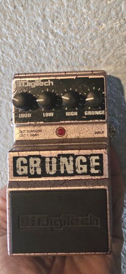 boxed vintage DigiTech Grunge Distortion (Model DGR) guitar effects pedal