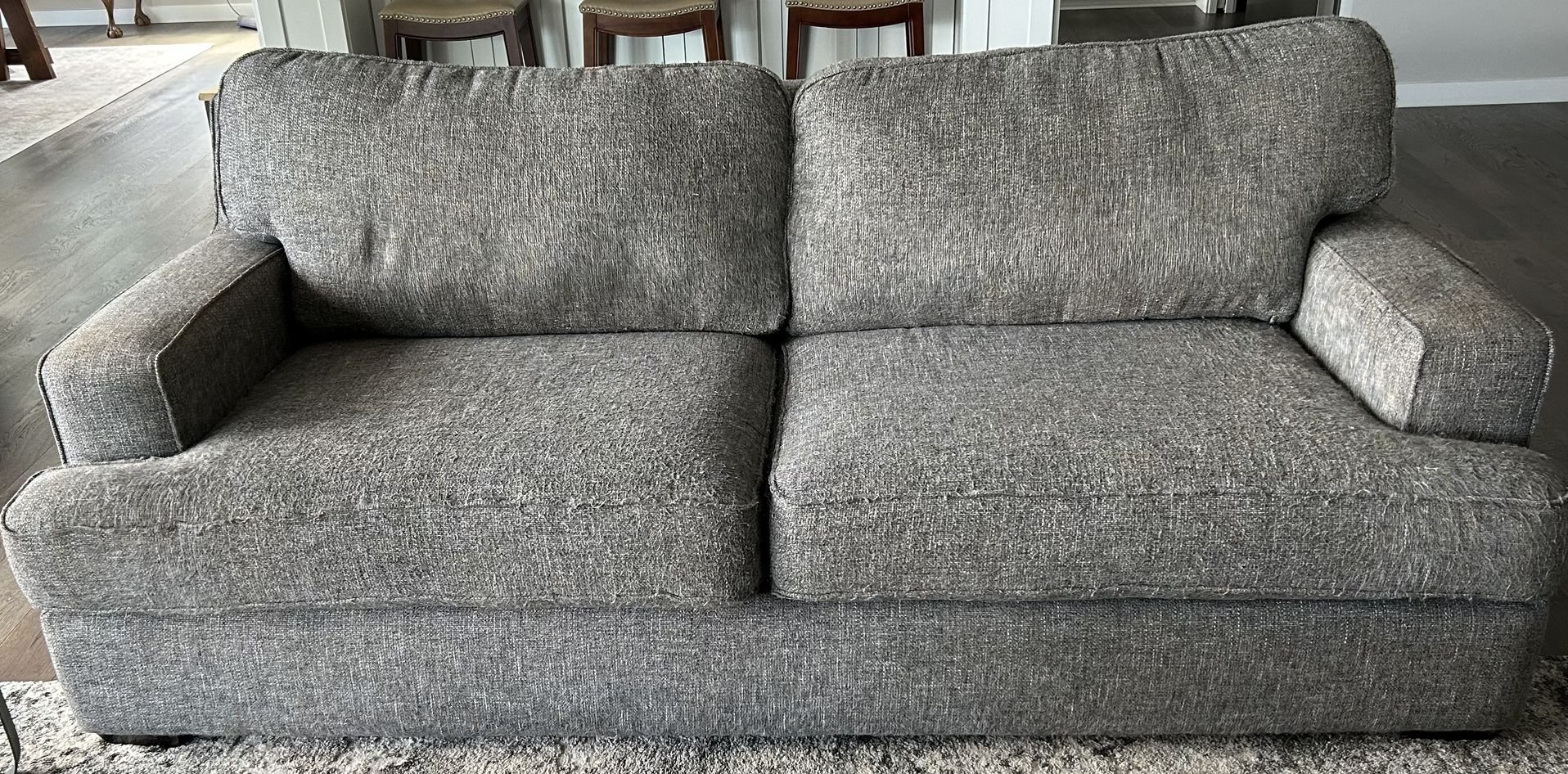 Gray Tweed La-Z-Boy Couch