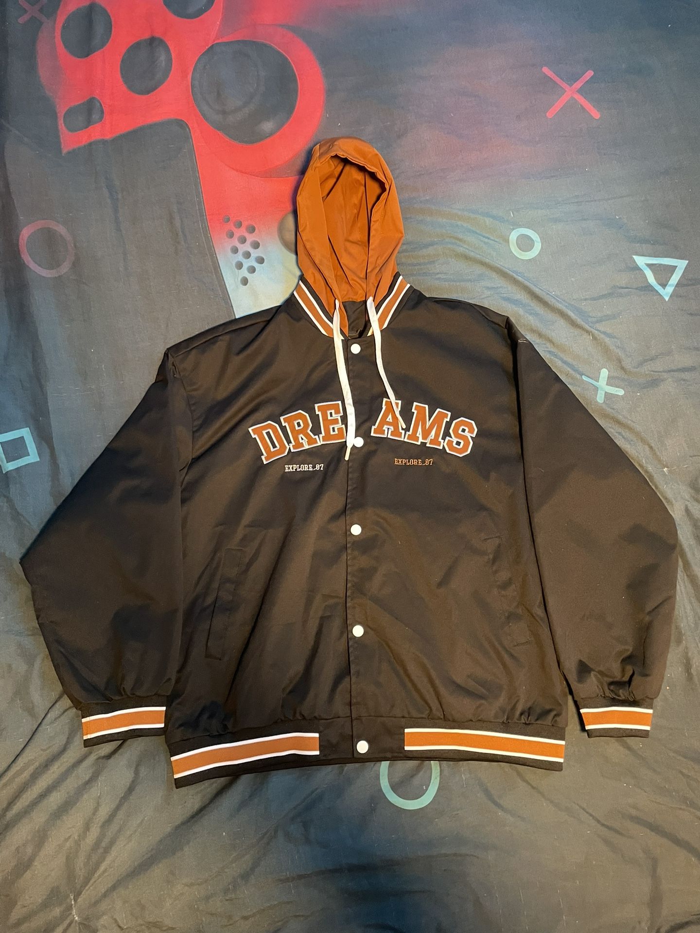 Men’s Black And Brown Dreams Jacket