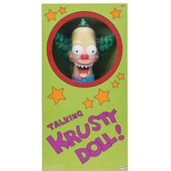 The Simpsons Good and Evil 16" Talking Krusty Pull String Doll Plush