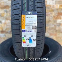 IRIS 195/65r15 set of new tires set de llantas nuevas
