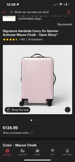 Target Brand Carry On Luggage Suitcase
