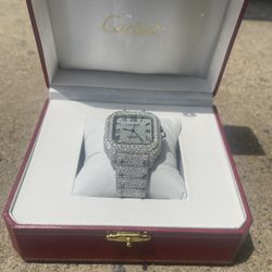 Iced Out Moissanite Luxury Watch Vvs