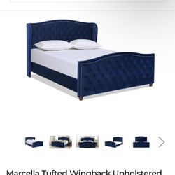 Good Condition Tayler Jennifer Queen Quilt Bed Frame