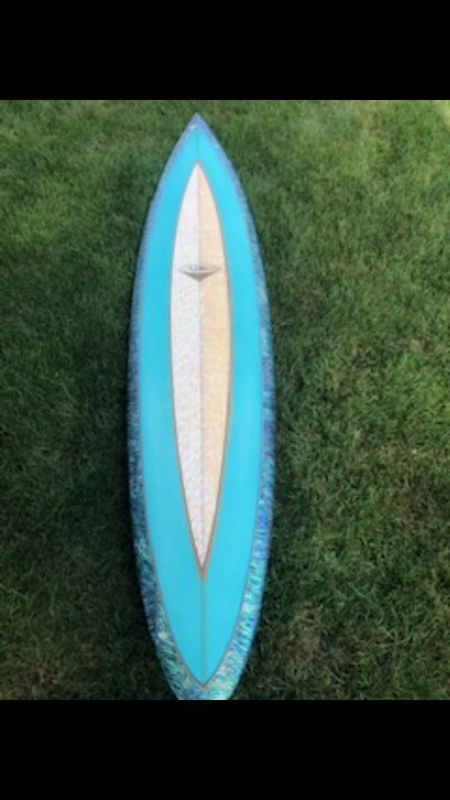 Ancell Yater abalone surfboard