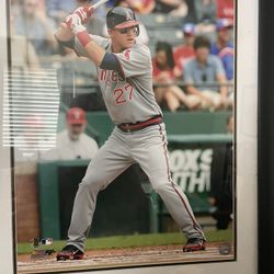 Angels Mike Trout Framed Picture