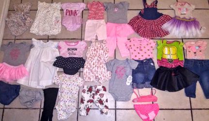 Infant Girl's Size 3 to 6 Month Bundle