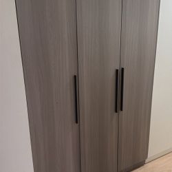 Wardrobe closet Grey Color 