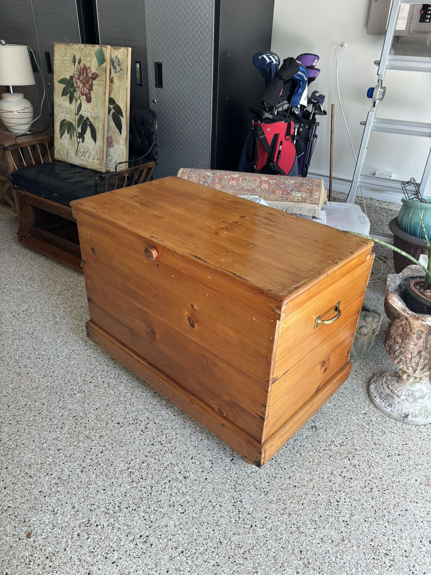 Antique Ice Chest 