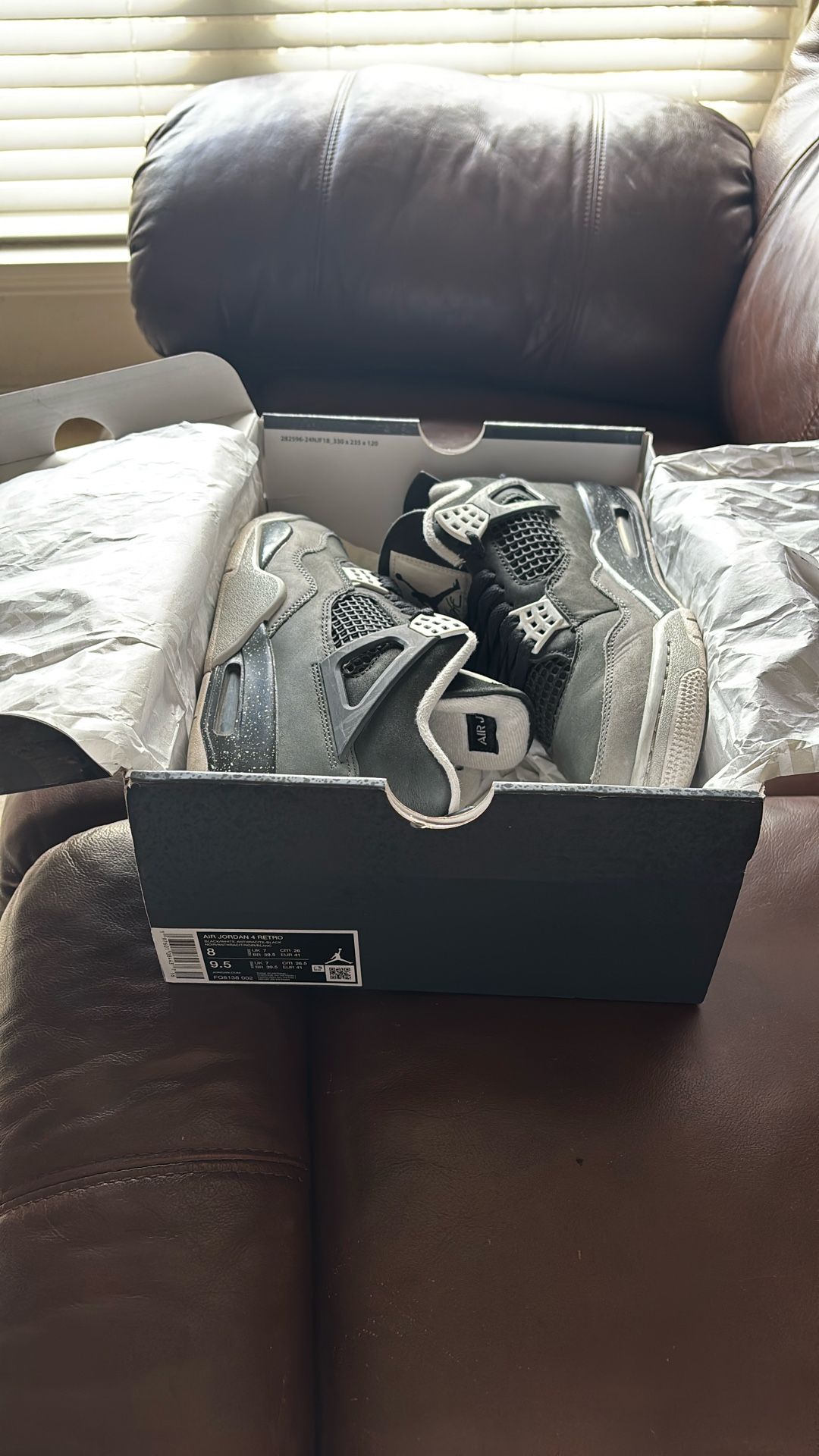 Jordan 4’s Fear 8M 1010 Men Shoes Size: 8M