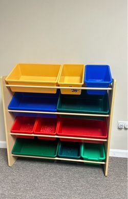 Primary 11-Bin Toy Organizer