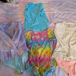 Girls size 4T swim