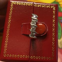 4 Diamonds Ring Size 6