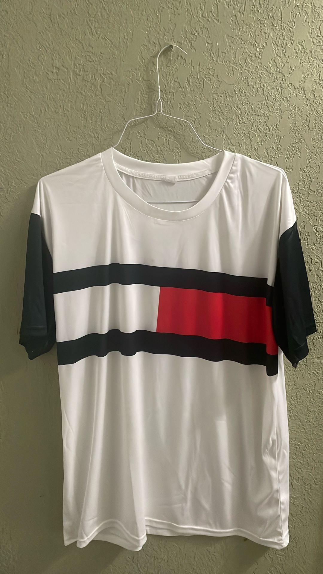 White Silk Tee