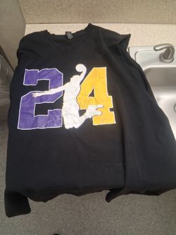 Kobe bryant dunking tank top 24 old school original XXL 2XL