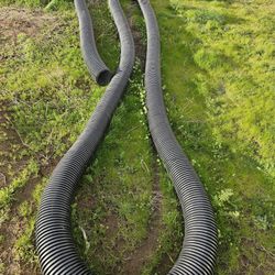 45' Corrugated Plastic Drain Line