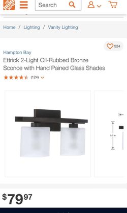 Oil Rubbed Bronze Wall Sconce 