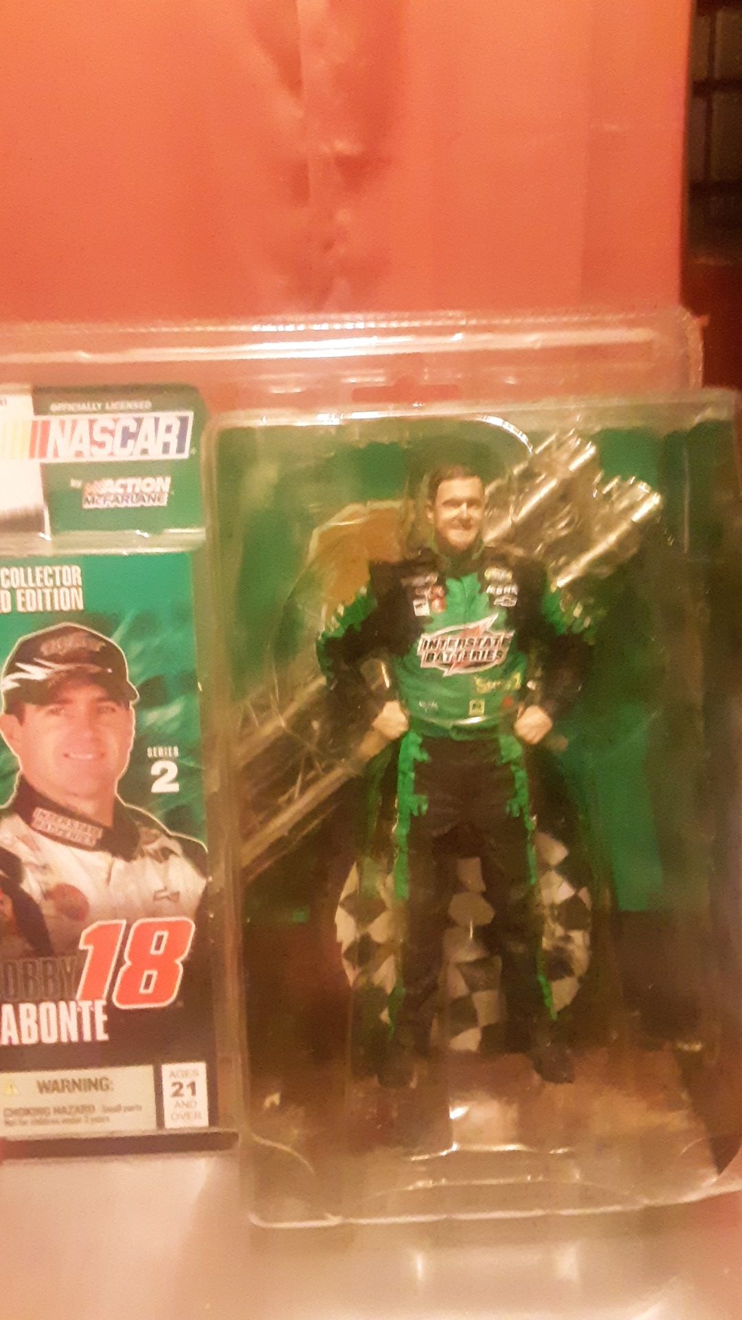 Nascar #18 Bobby Labonte action figure