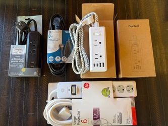 5 New power strips