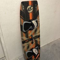 Cabrinha Ace 137 x 41 Kiteboard – Wood & Carbon Core