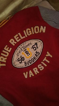 True Religion Lettermen jacket