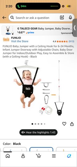 Baby Jumper (Wall Attachment)