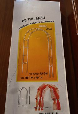 New in box Metal Arch