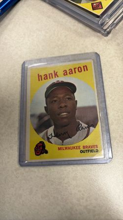 ⚾ 1959 Topps Hank Aaron #380