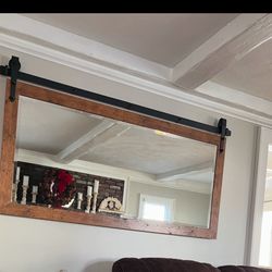Large Modern Farmhouse Mirror