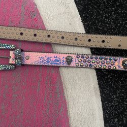 Both Mens Studded  Belts For 80$🔥