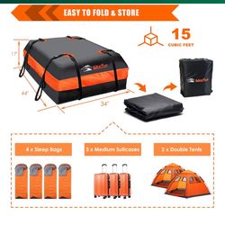 ROOF BAG FOR LUGGAGE AND OTHER STUFF 