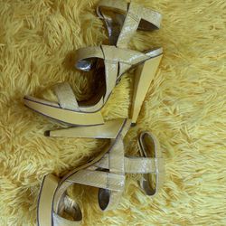 Shoes… Bebe…Yellow Patent Leather!!!