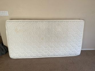 twin mattress and frame