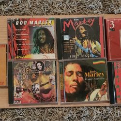 Set Of 7 Bob Marley / Mailers/ Ziggy Marley CD Collection, All 1 Price 