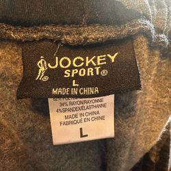 Size large joggers