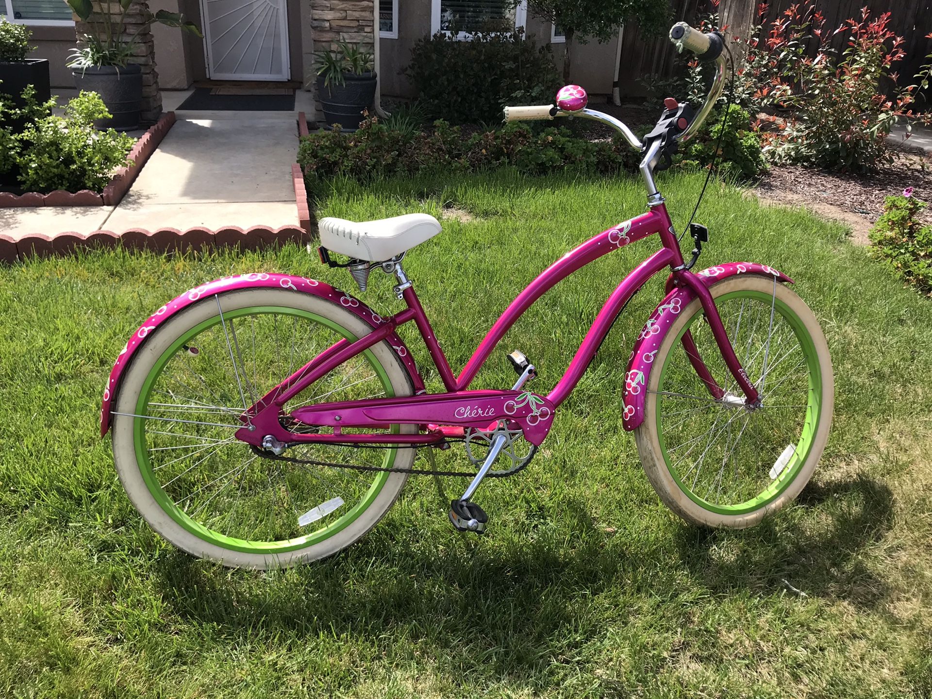 Electra cherry beach cruiser
