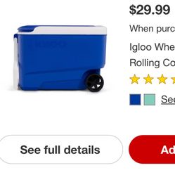 Igloo Rolling Cooler