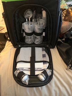 Picnic Backpack Set for Two