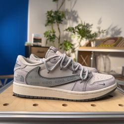 The classic low-top basketball shoe model of Air Jordan 1 Low