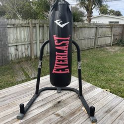 70lb Heavy Bag And Stand 