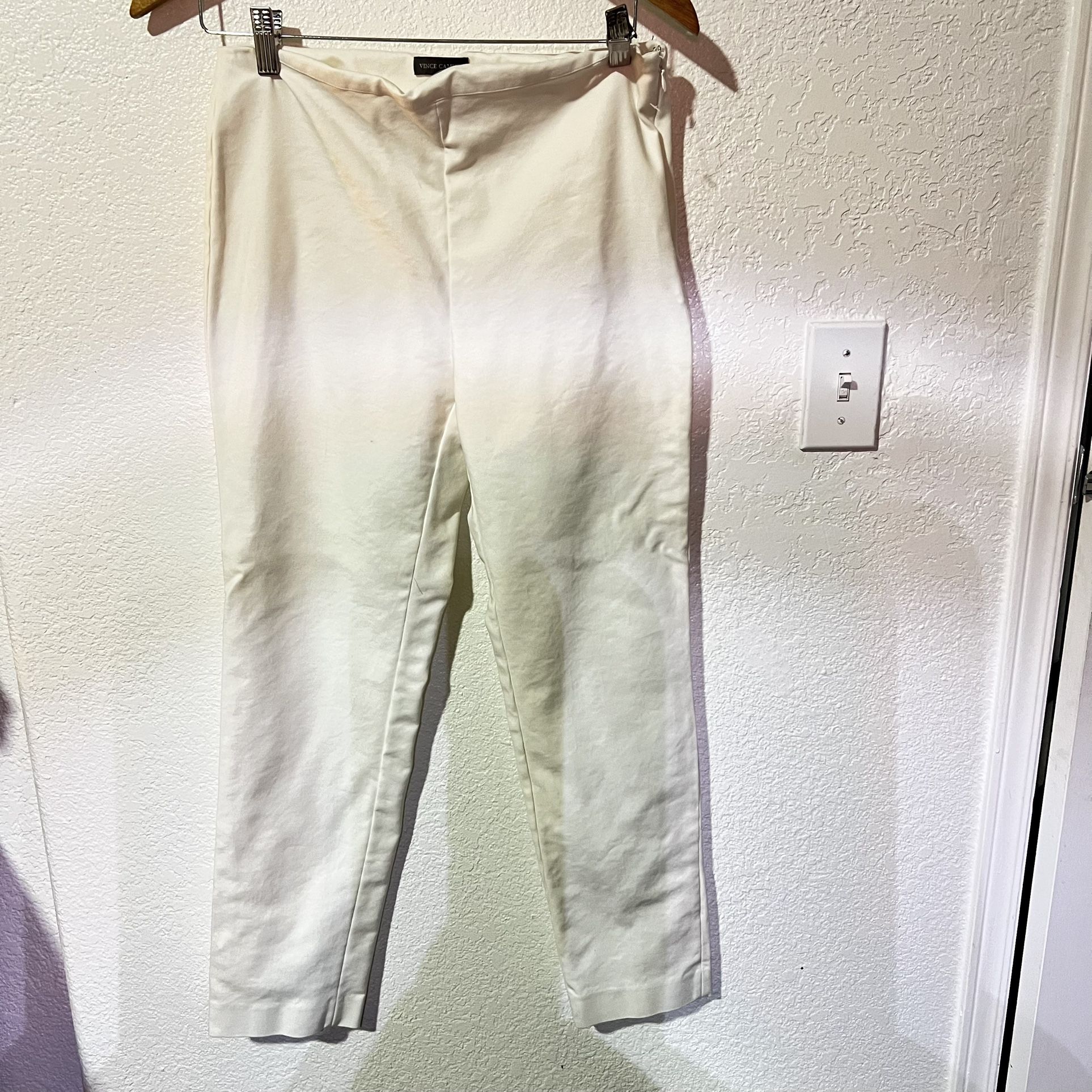 VINCE CAMUTO Women's White dress pants SIZE 4