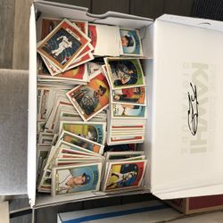 Show Box Full Of Baseball Cards