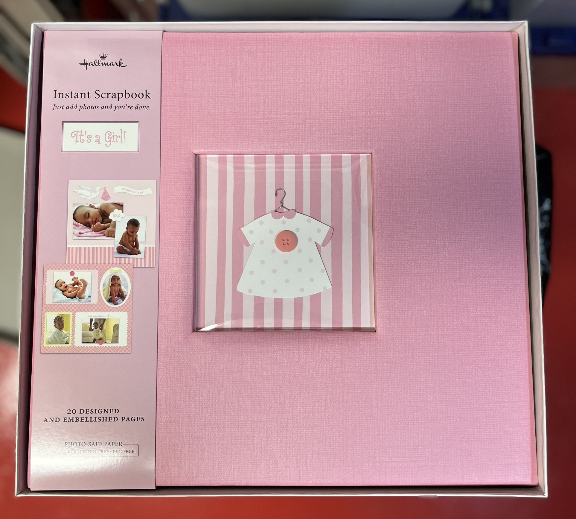 $10.00 Hallmark "It's a Girl" Instant Scrapbook