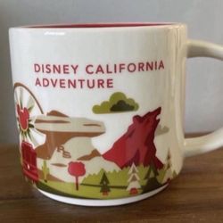 Starbucks You Are Here Mug Disney California Adventure Edition 