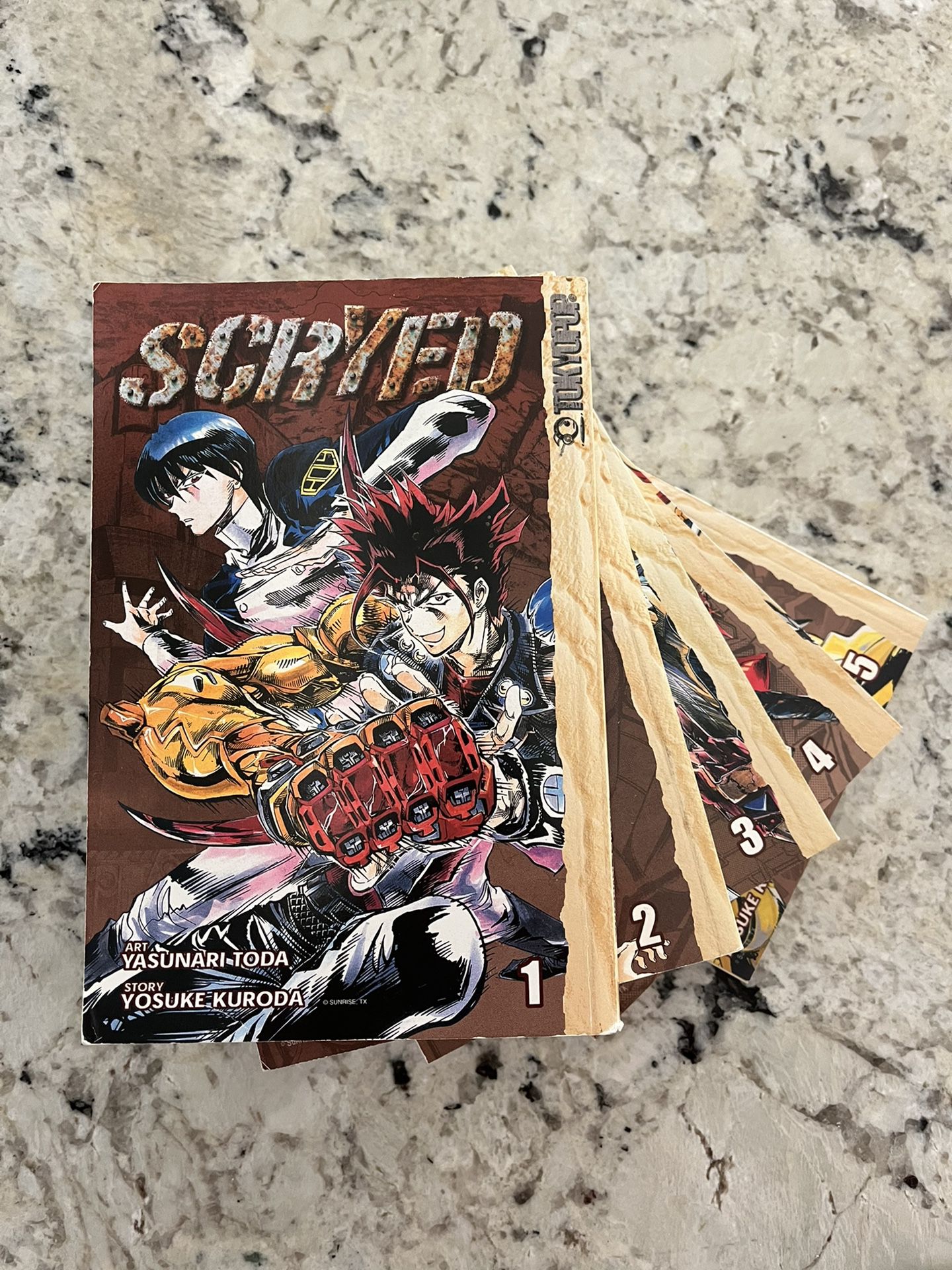 Scryed Manga - Volumes 1-5*