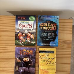 Multiple Books- Each is priced $4