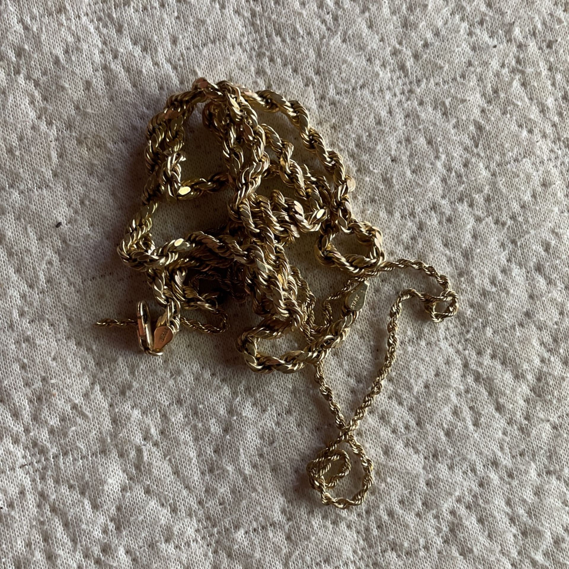 Scrap Gold 14k and 10k yellow Gold.