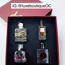 Women’s 4 Piece Set Of Perfumes