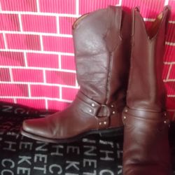 Womens Leather Riding Boots